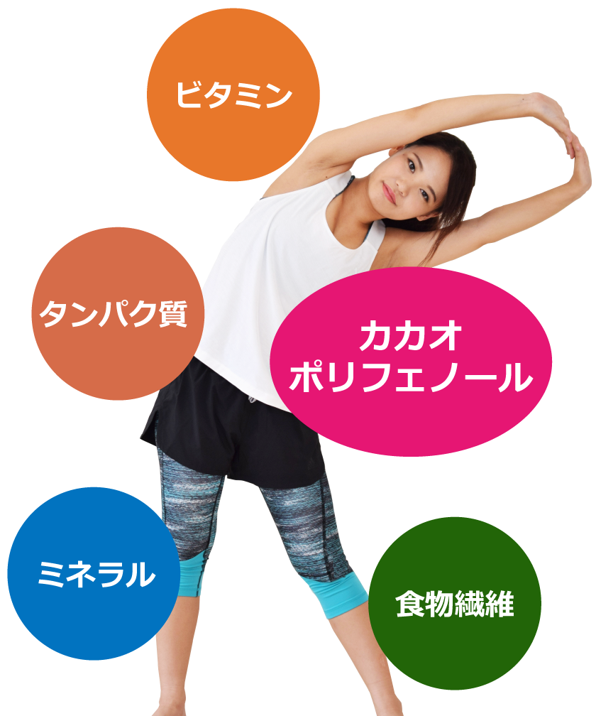 身体にイイコトいっぱいの高カカオチョコレート